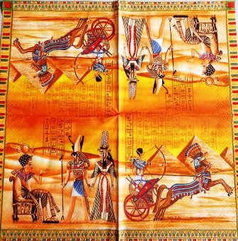 Chars et divinités égyptiennes