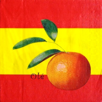 Belle orange d'Espagne "Olé"