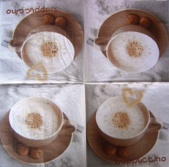 Tasses de cappuccino
