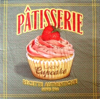 Pâtisserie : cupcake fraise