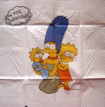 Les Simpson : Marge, Lisa et Maggie