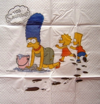 Marge Simpson, Bart et Lisa