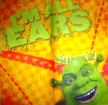 Shrek 2 fond orange GM