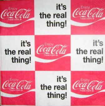 Coca-Cola "it's the real thing"
