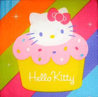 Hello Kitty cupcake