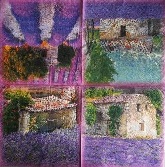 Provence : mas et champs de lavande