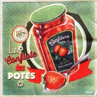 Confiture de fraises "confiote des potes"