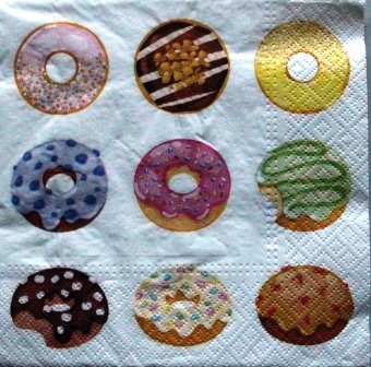 Les donuts multicolores