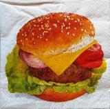 Hamburger prêt à être dégusté