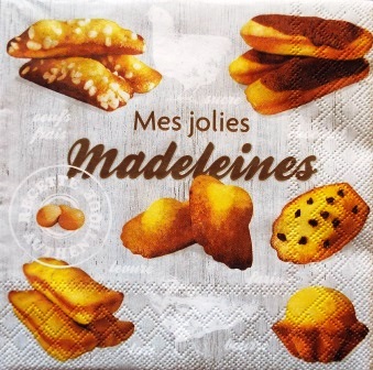 Madeleines nature, au sucre, au chocolat