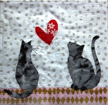 Les chats amoureux