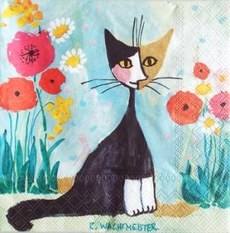 Le chat aux coquelicots de Rosina W.