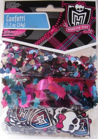 Confettis Monster High