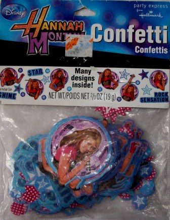 Confettis Hannah Montana