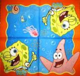 Bob l'&eacute;ponge et Patrick tour orange