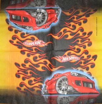 Hot Wheels "flammes"