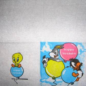 BB Titi et Looney Tunes sur ballons
