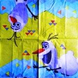 Olaf joyeux de la Reine des Neiges PM