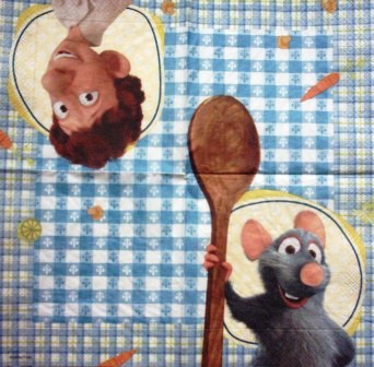 Ratatouille et le cuisinier