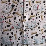 Les 101 dalmatiens, os et tâches