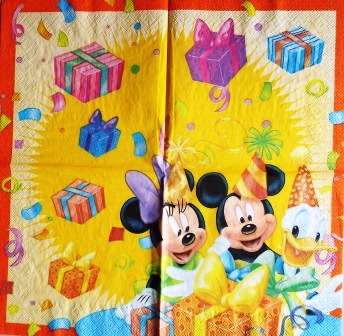 Mickey, Minnie, Donald et les cadeaux