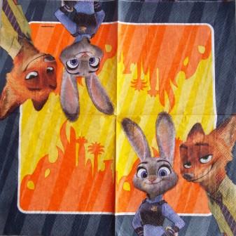 Judy et Nick du film Zootopie GM