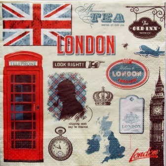 Londres, drapeau, couronne, Big Ben