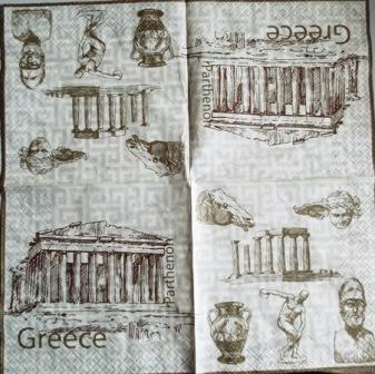 Grèce, Parthénon et autres symboles