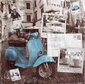 La dolce vita en Italie : Vespa,...