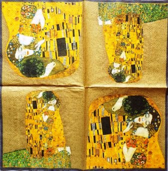 Art : peinture Le baiser de Klimt