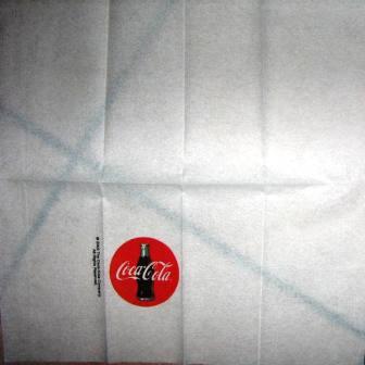 Coca-Cola dans cercle rouge