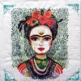 Peinture, portrait de Frida Kahlo