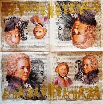 Portraits du musicien Mozart