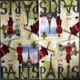Paris, Moulin Rouge, fleur de lys...