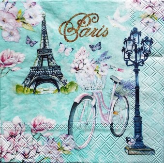 Paris en fleurs : vélo, tour Eiffel