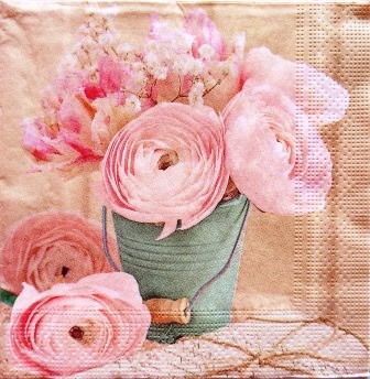 Bouquet de fleurs roses et blanches
