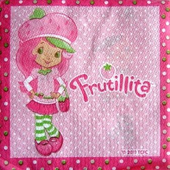 Jolie Charlotte aux fraises