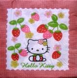 Hello Kitty aux fraises