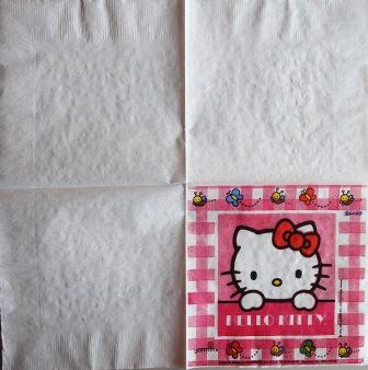 Hello Kitty, abeilles et papillons PM