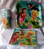 Kit vaisselle jetable Fée Clochette