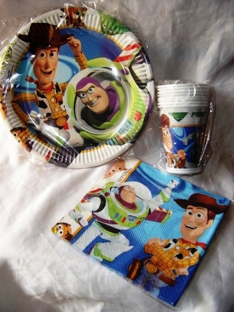 Kit vaisselle jetable Toy Story