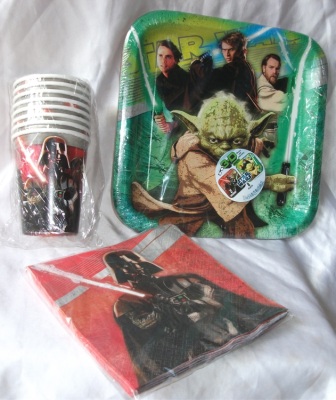 Kit vaisselle jetable Star Wars