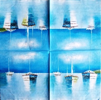 Beaux bateaux en aquarelle