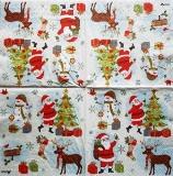 Père-Noël, bonhomme de neige,...