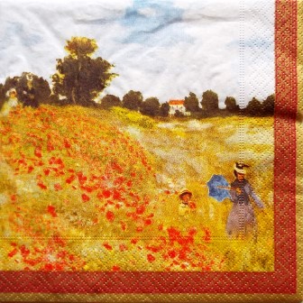 Tableau les coquelicots de Monet