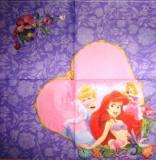 Princesses, fond rose et violet GM