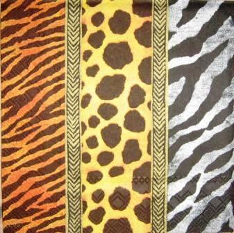 Peaux de tigre, léopard, zèbre