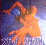 Spiderman fond bleu foncé