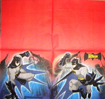 Batman fond rouge